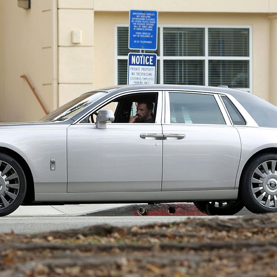 ¡Cómo un galán de época! Ben Affleck, presume de coche clásico