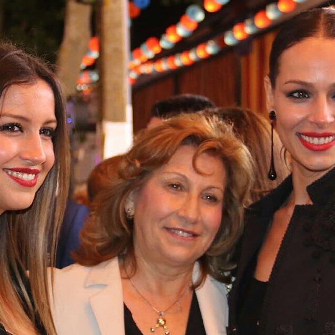Eva González sorprende a su madre con una espectacular tarta por su 65 cumpleaños