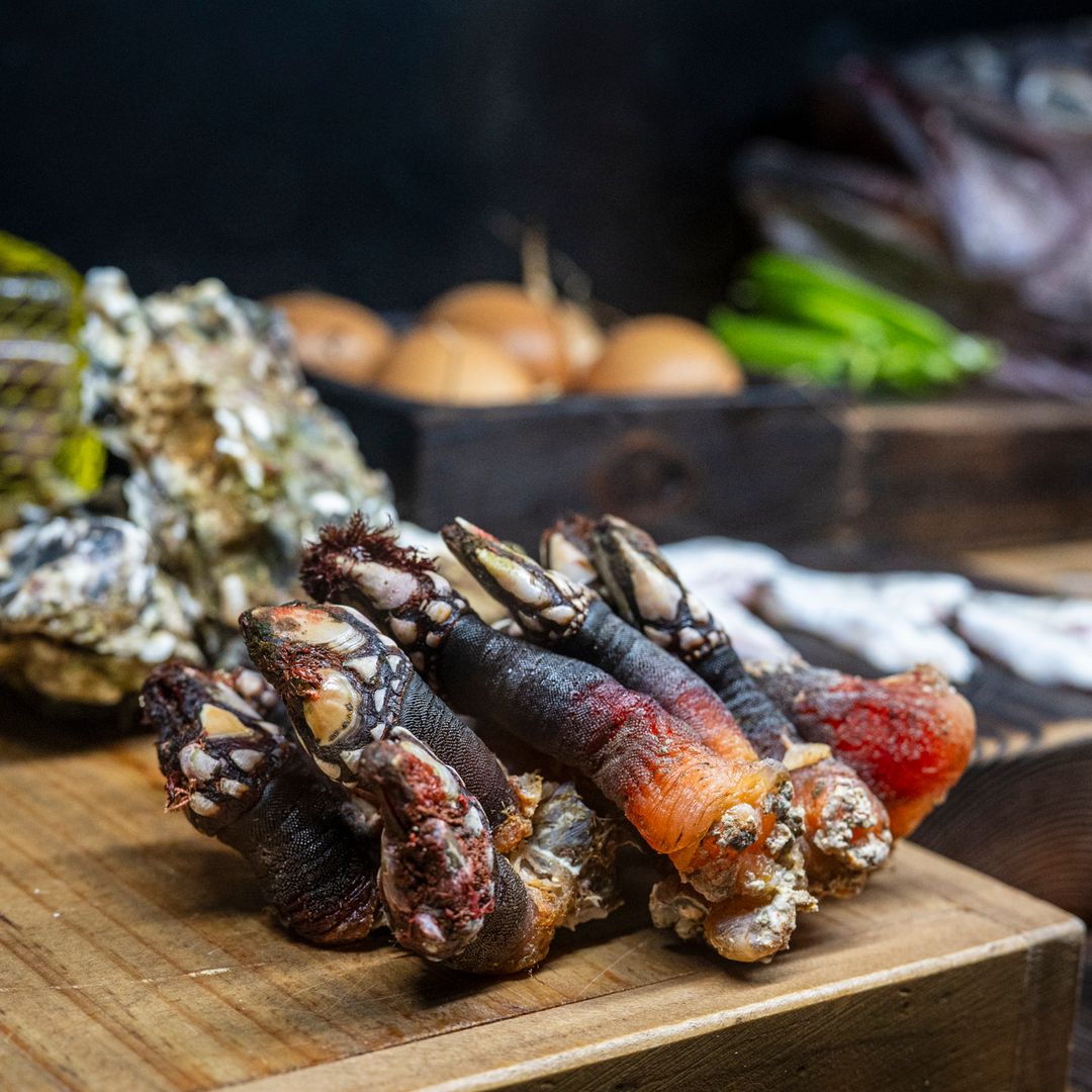 Percebes del asador O Pazo, Padrón, A Coruña