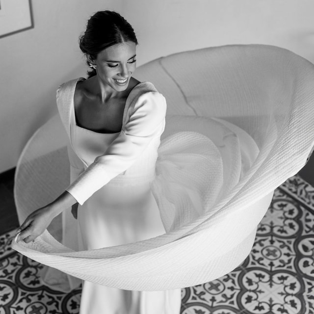Vestido de novia desmontable