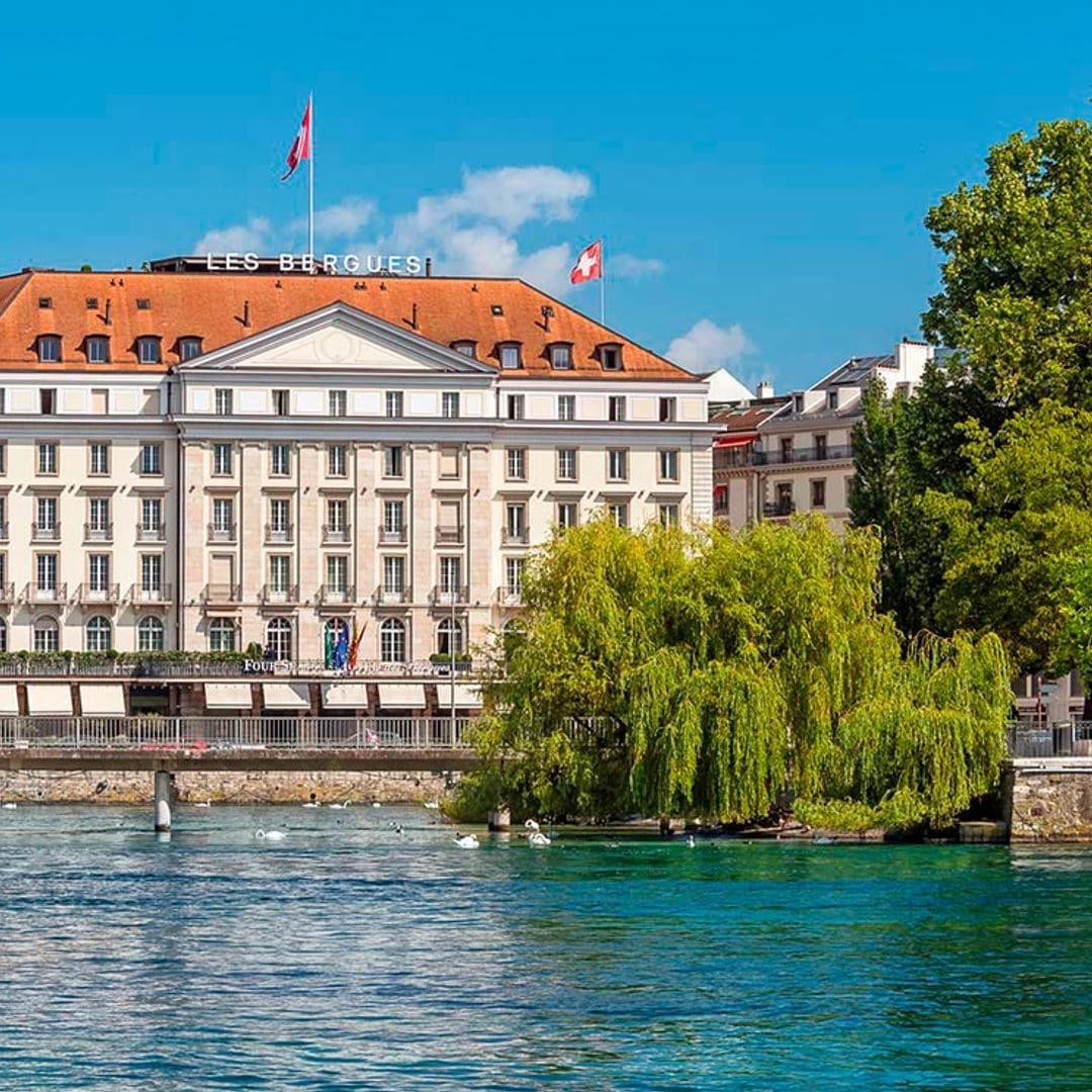 Así es el histórico Hotel des Bergues de Ginebra donde se han reunido los Urdangarin y los Borbón