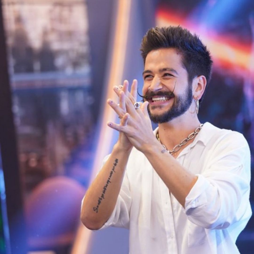 El cantante Camilo, feliz de cumplir su sueño en España