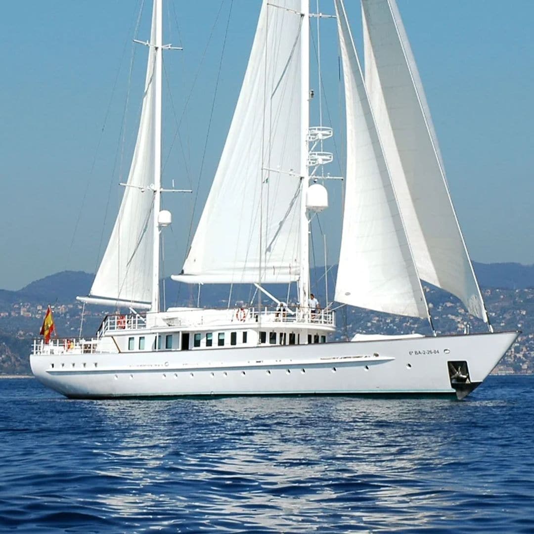Barco Mata Mua, de la baronesa Thyssen