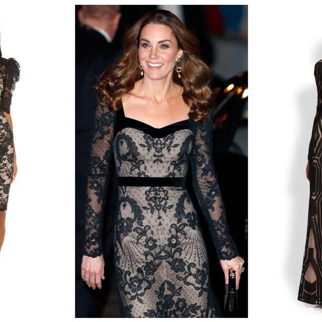 8 vestidos de encaje al estilo de Kate Middleton