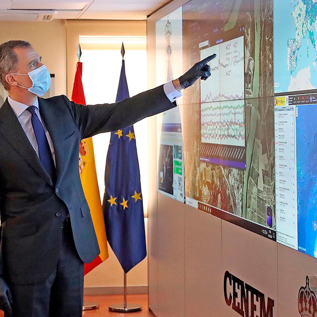 El Rey manda un mensaje de felicitación a los servicios de Emergencias