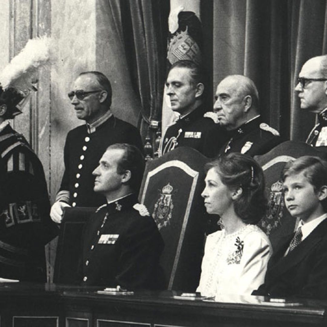 Cómo vivió don Felipe a los once años su primera apertura de una Legislatura