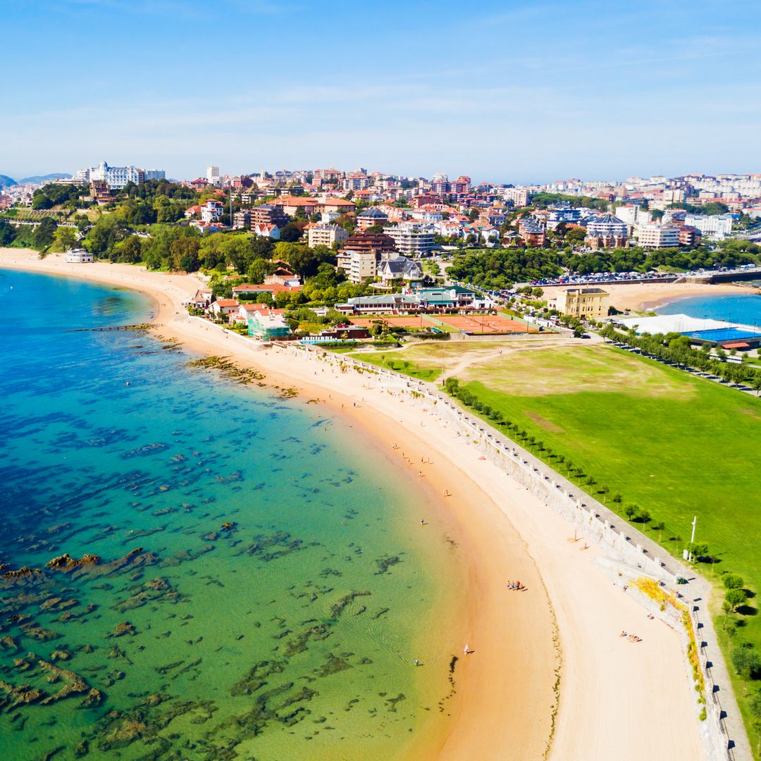 Playa de la península de la Magdalena, Santander