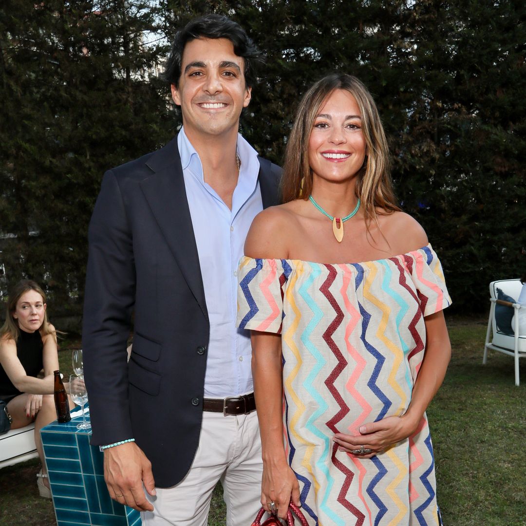 Sofía Ellar y su marido, el empresario Fernando Muñoz, en la fiesta del 30 aniversario de ¡HOLA! VIAJES en Madrid​