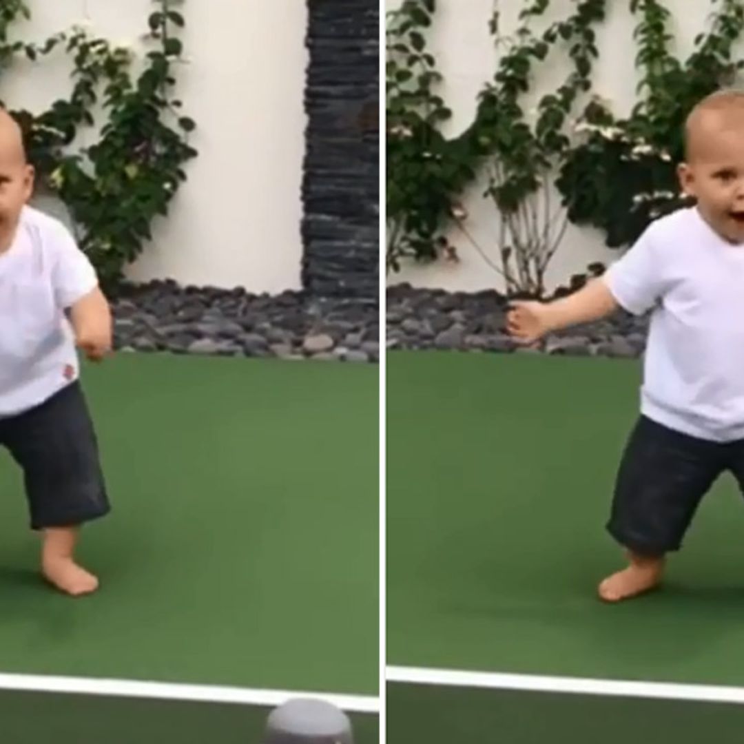 ¡Al ritmo del rap! El baile de Nicholas, hijo de Enrique Iglesias y Anna Kournikova