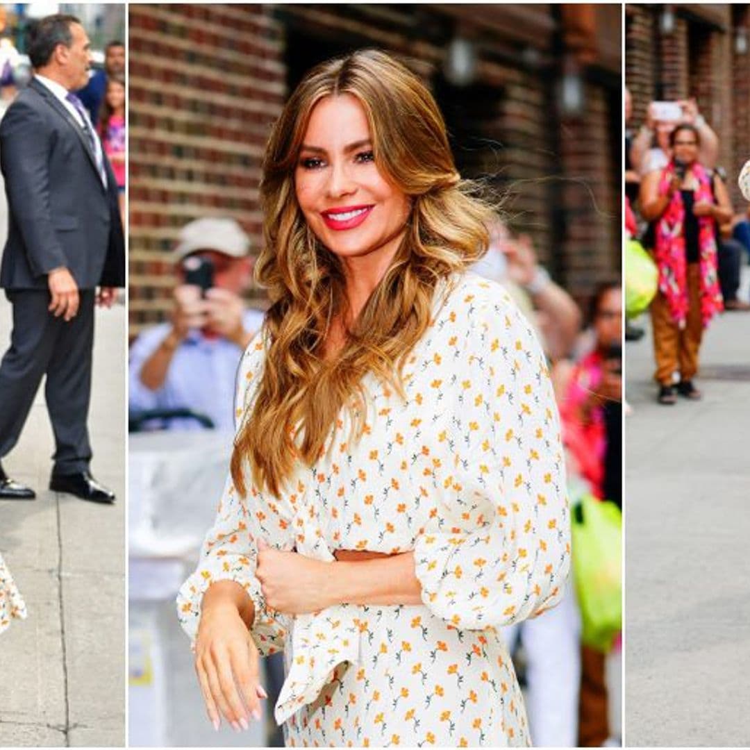 'Crop-top' y maxi falda: el estilo de Sofía Vergara por menos de $100