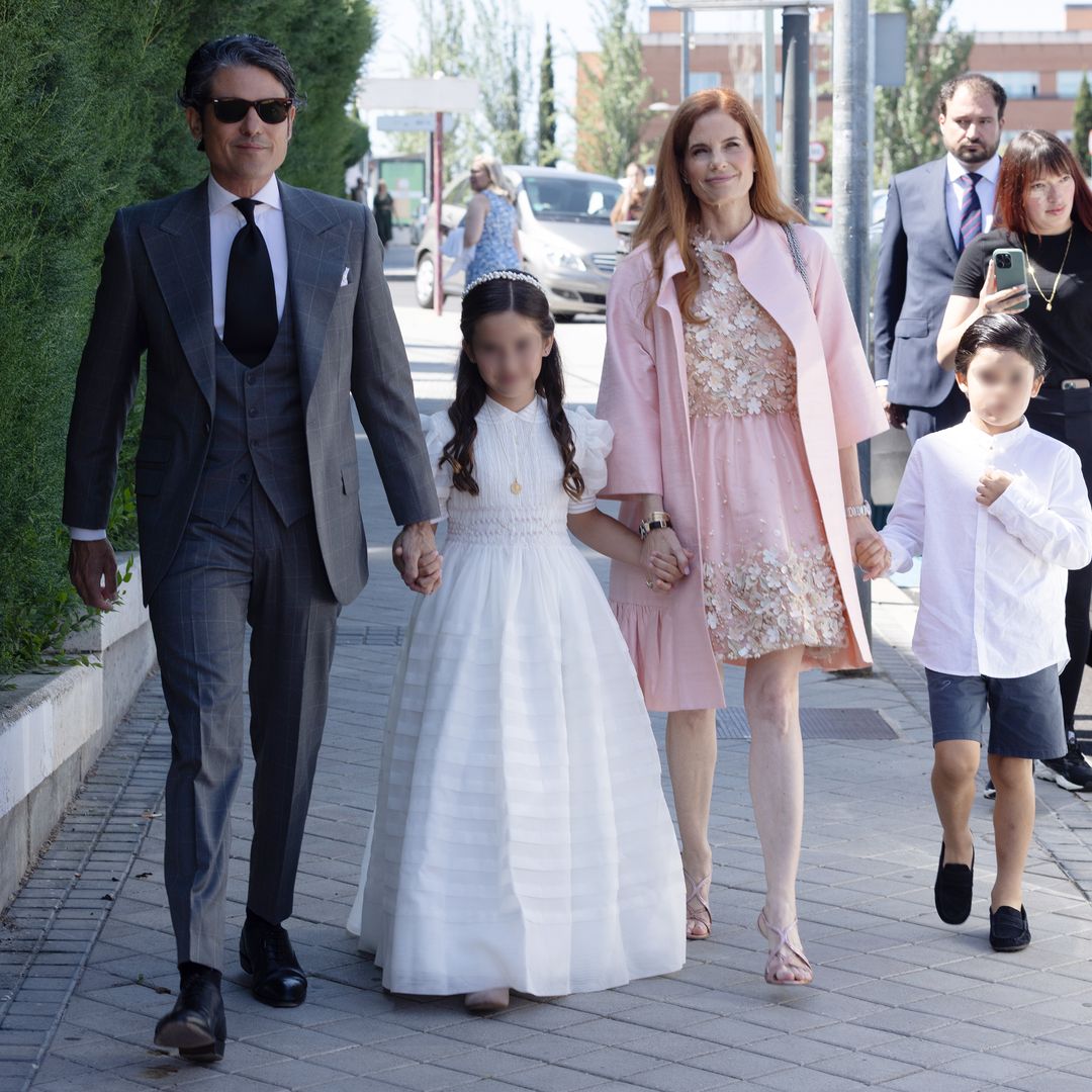 Olivia de Borbón se emociona al recordar a su padre: 'Tenía muchas ganas de estar en la Primera Comunión de su nieta'