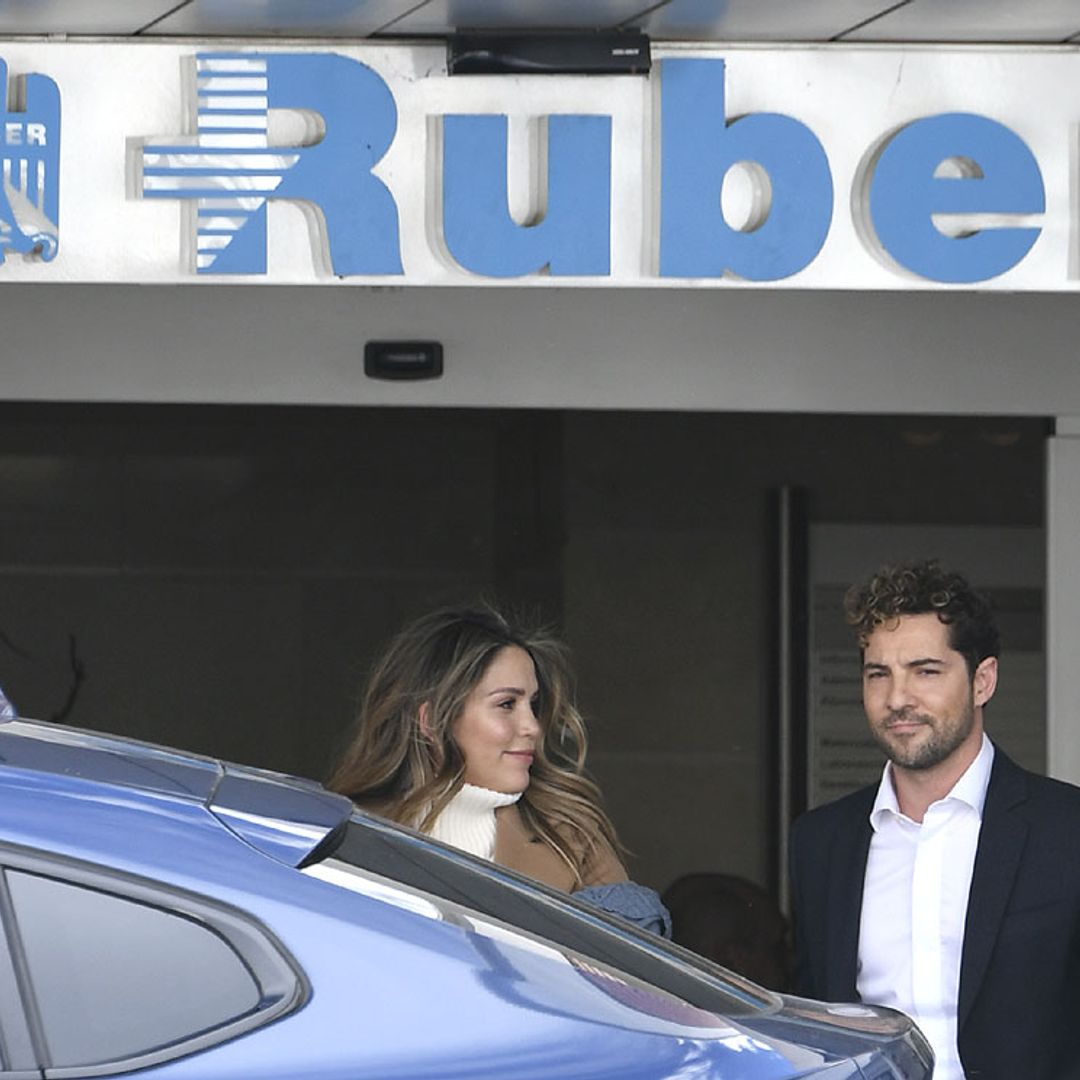 Rosanna Zanetti y David Bisbal se van a casa con su hijo Matteo