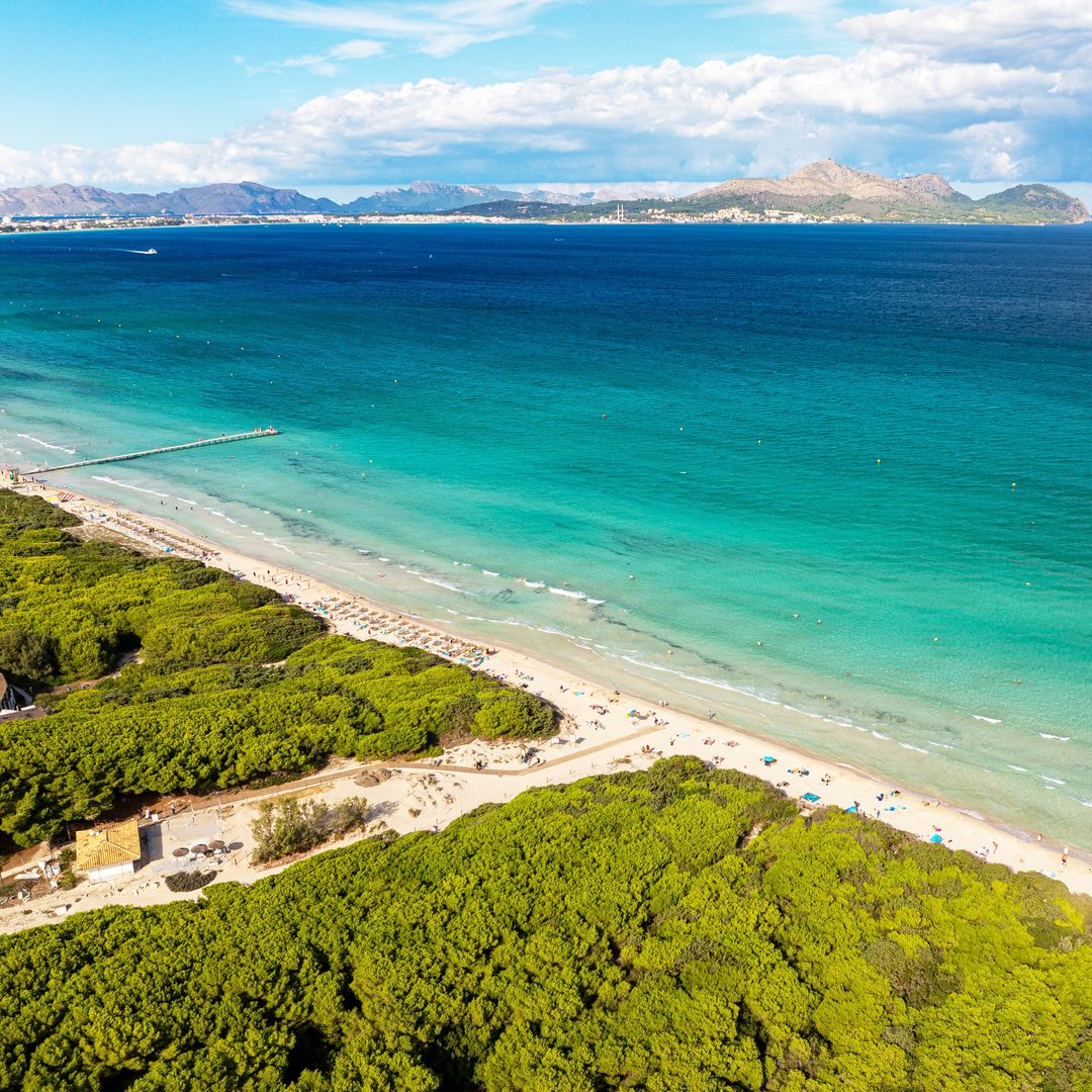 Playa de Muro en Mallorca