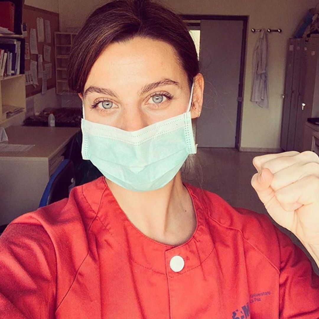 De 'La casa de papel' al hospital, la labor de Clara Alvarado como enfermera