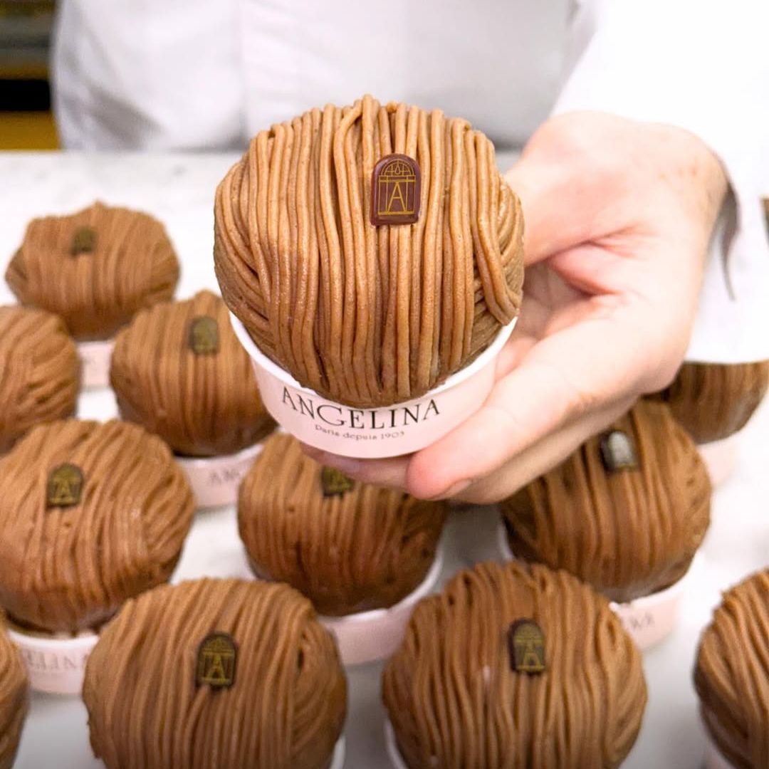 Mont-Blanc, Pastelería Angelina Paris, París
