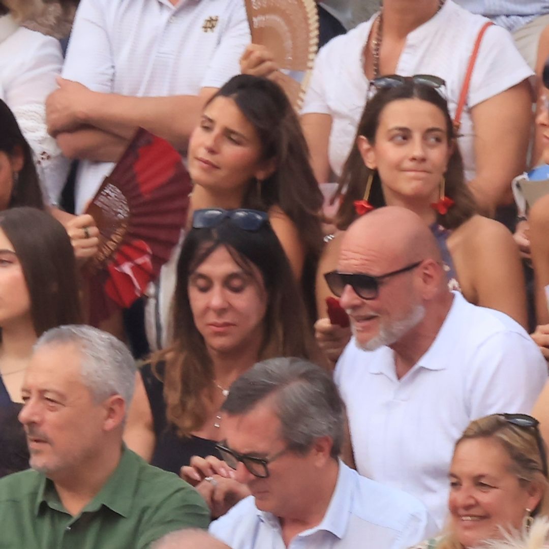 Tana Rivera en la plaza de Las Ventas viendo la tradicional corrida de la beneficencia que cierra la feria de San Isidro, a 14 de junio de 2026, en Madrid