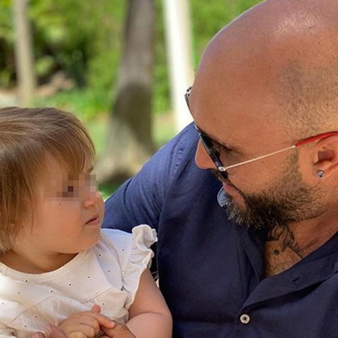 La pequeña Carlota hace las delicias de Kiko Rivera en su fin de semana más familiar
