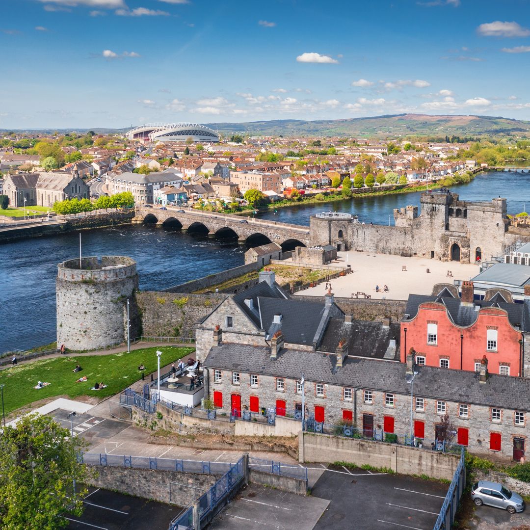 Vista de la ciudad de Limerick