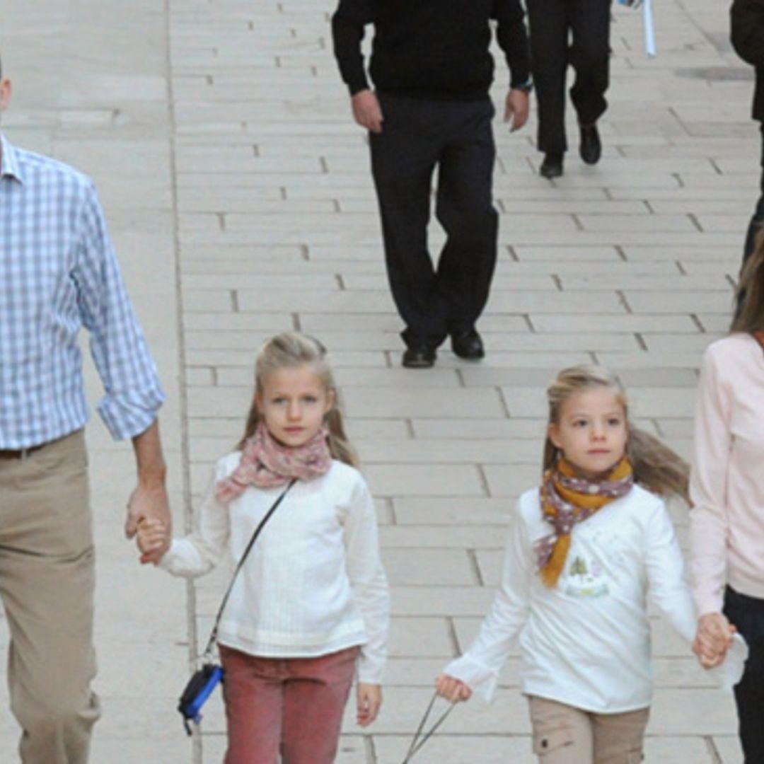 El tranquilo fin de semana de los Reyes y sus hijas en Madrid