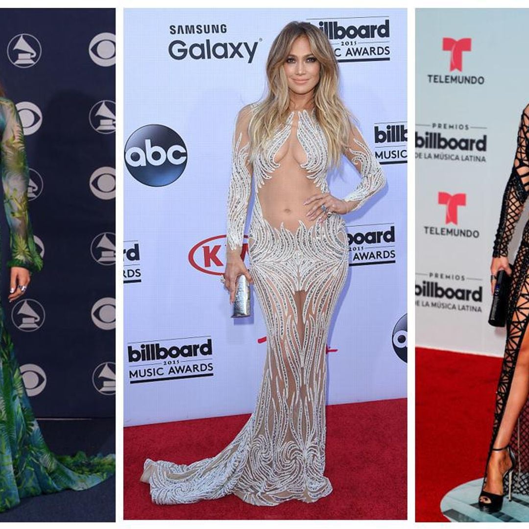 Jennifer Lopez y sus vestidos de red carpet mas recordados HOLA