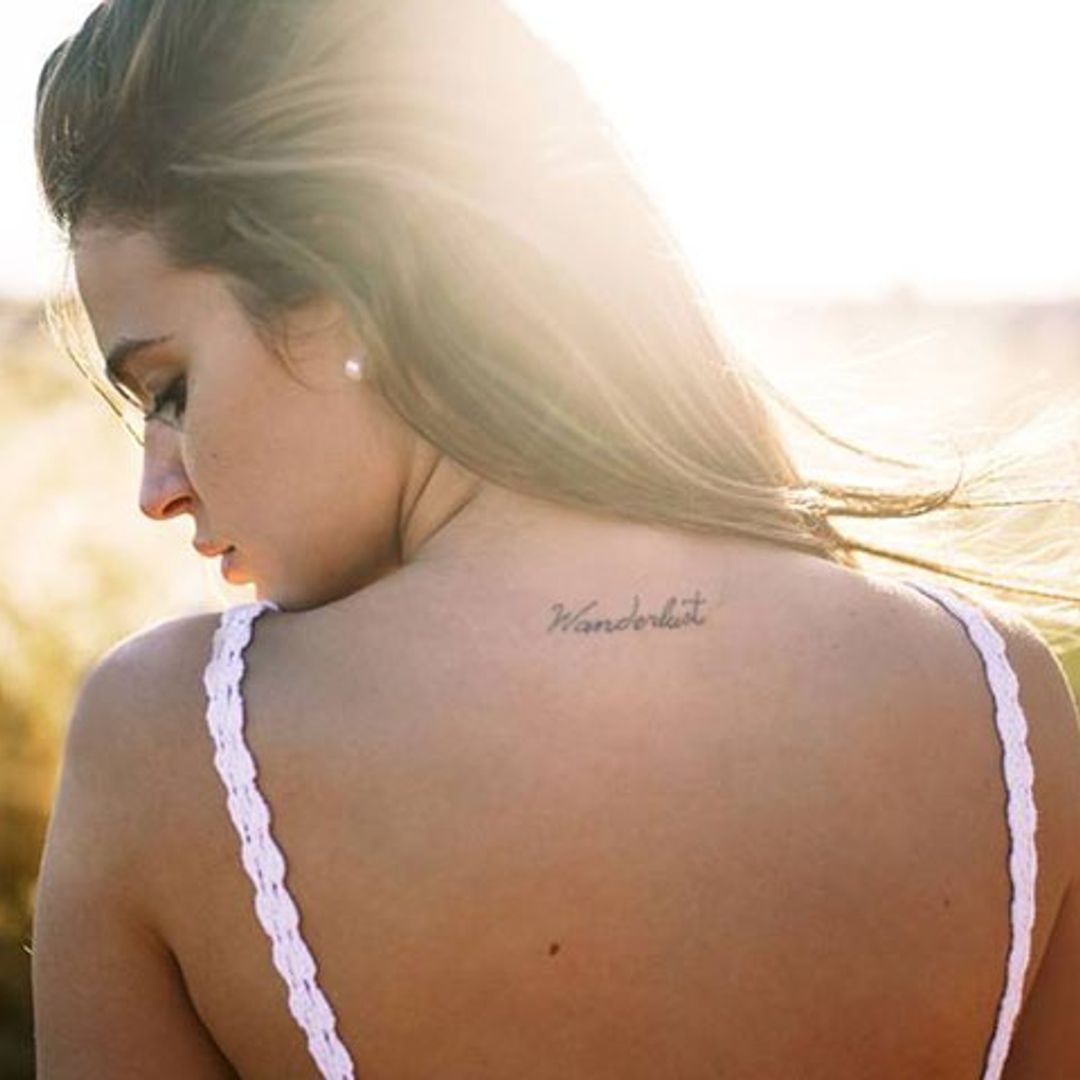 Los nuevos tatuajes de Laura Escanes y su significado