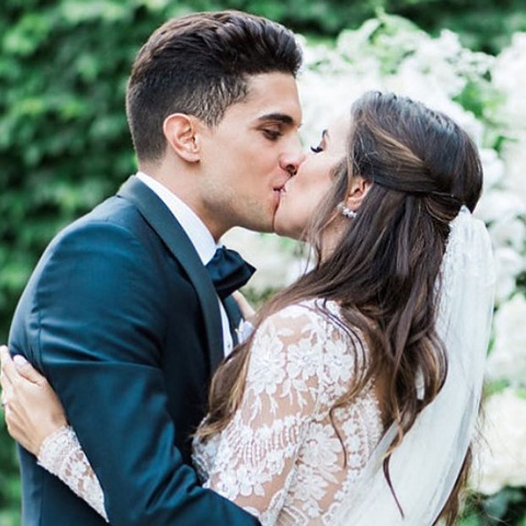 La preciosa imagen que aún no habíamos visto de la boda de Melissa Jiménez y Marc Bartra