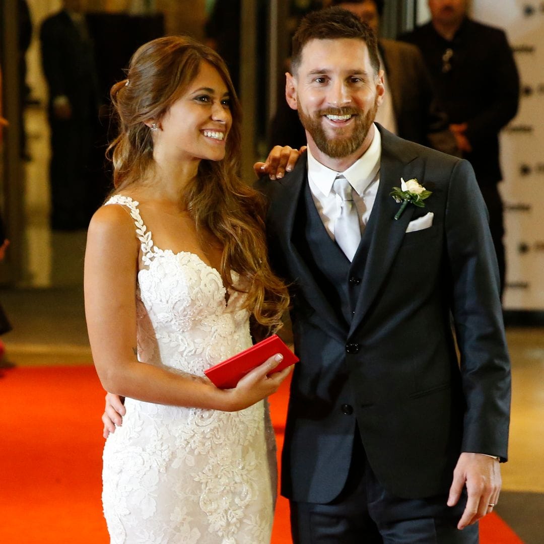 Antonela Roccuzzo celebra ocho años de casada con Lionel Messi con una entrañable fotografía
