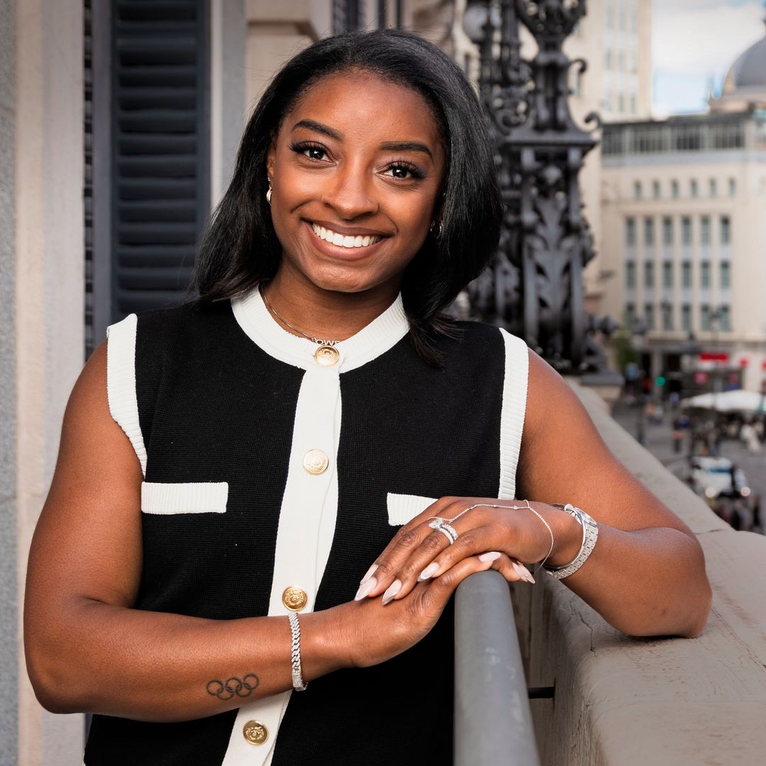 Cita con ¡HOLA! de la gimnasta Simone Biles: 'La gente cree que somos superhumanos… y no lo somos'