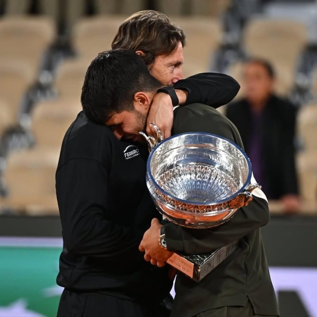 La carta de despedida de Carlos Alcaraz a Juan Carlos Ferrero tras su ruptura profesional: "Ahora llegan tiempos de cambio para los dos"