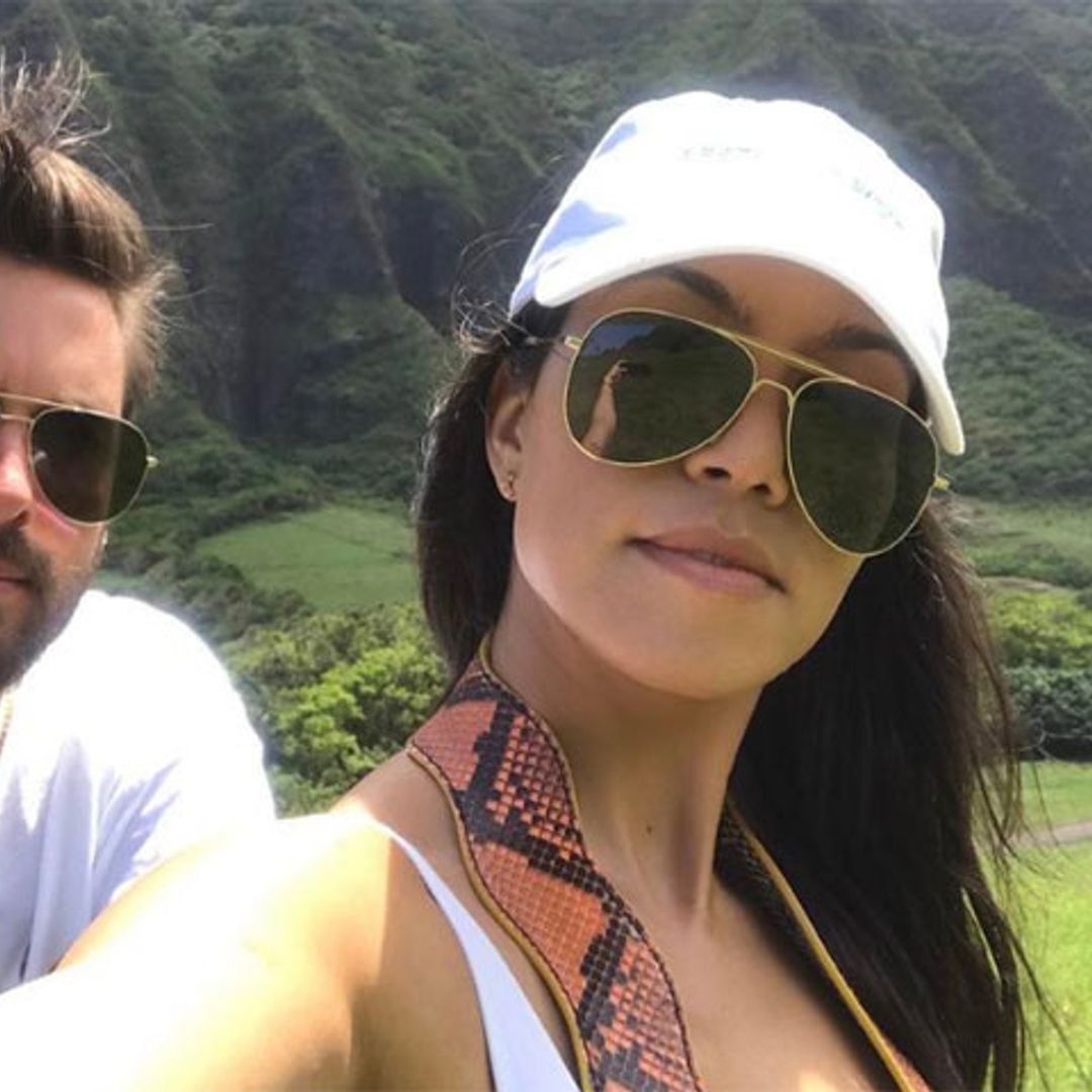 Kourtney Kardashian y Scott Disick, juntos de vacaciones en Hawái