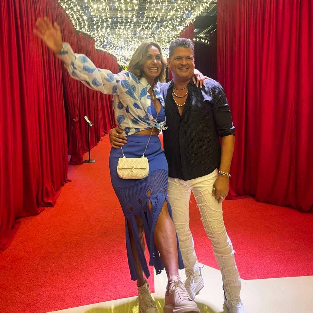 Lili Estefan y su inolvidable encuentro con Carlos Vives en Marbella