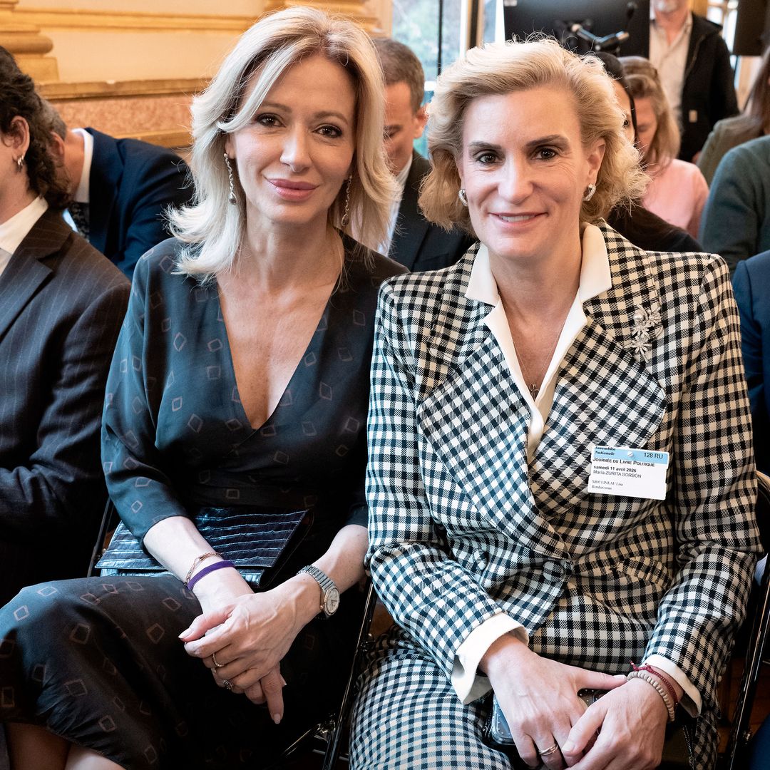 Susanna Griso y María Zurita fueron asistentes al homenaje que recibió el rey en la asamblea nacional francesa 