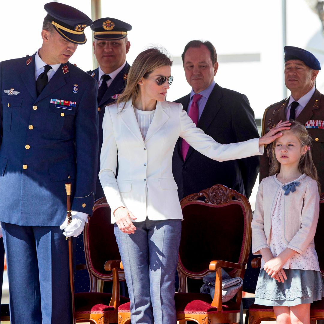 ​El día que Leonor visitó San Javier: un momento clave antes de su ingreso