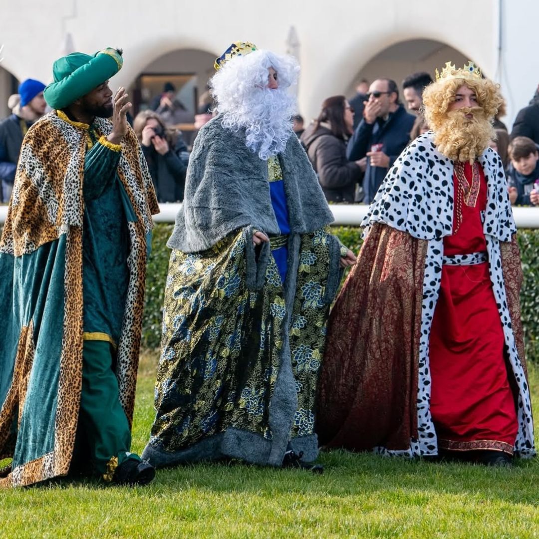 Hipódromo de la Zarzuela en Navidad, visita Reyes Magos