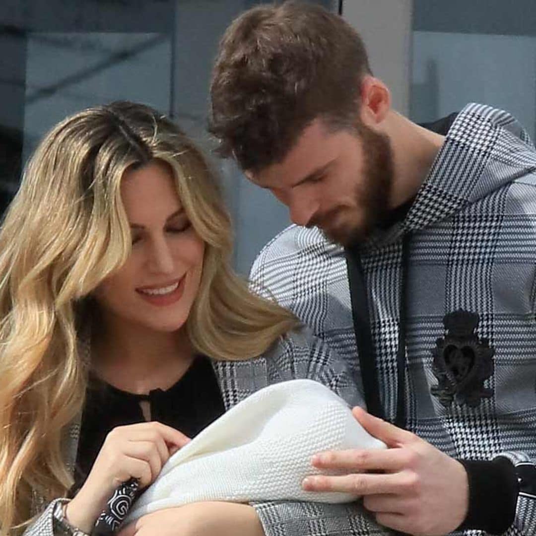 Yanay, hija de Edurne y David de Gea, la invitada estrella en una barbacoa entre amigos