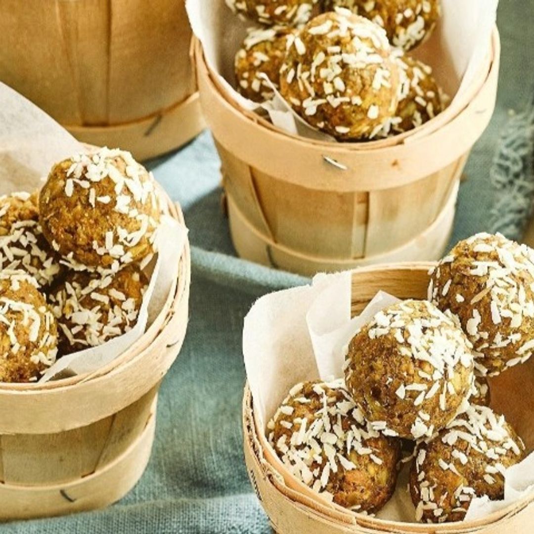 Bolitas energéticas de 'carrot cake'