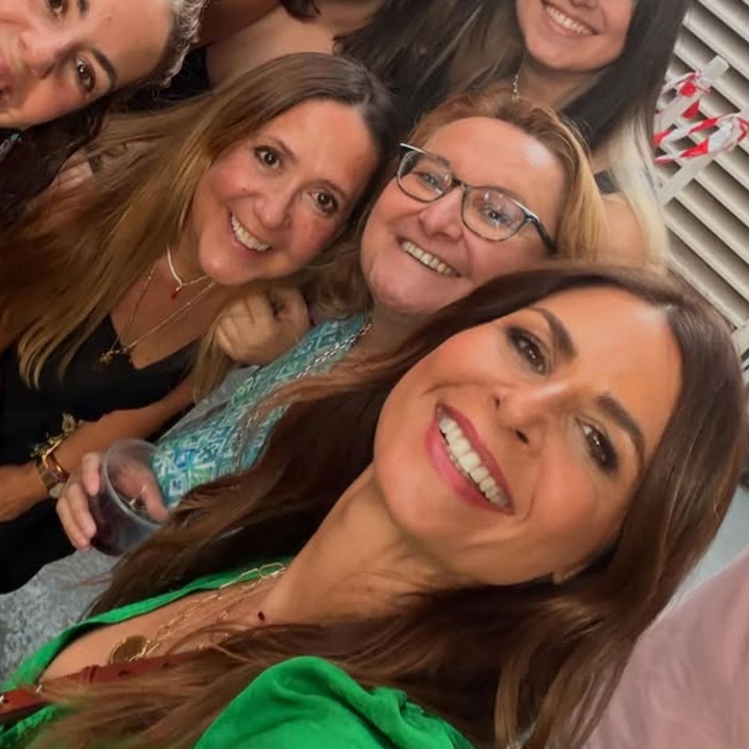Montse Nieto con María Dabán y Nuria Roca