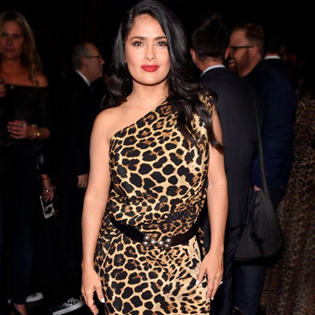 ¡El 'animal print' sigue vigente! 10 looks inspirados en Salma Hayek