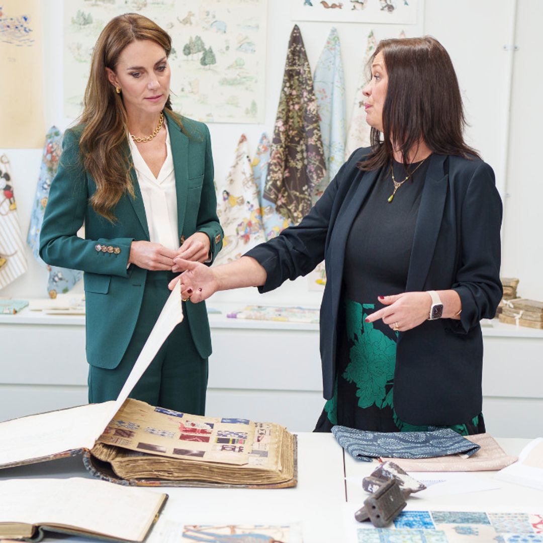 La sorprendente conexión de la princesa de Gales con la fábrica que ha visitado ¡perteneció a sus antepasados!