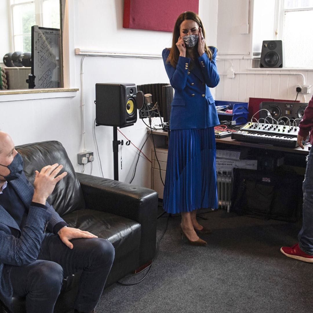 El debut de la duquesa de Cambridge como DJ no convence al príncipe Guillermo