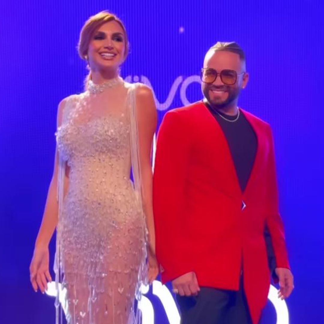 Nacho y futura esposa, Melany Mille, deslumbran en los Premios Soberano