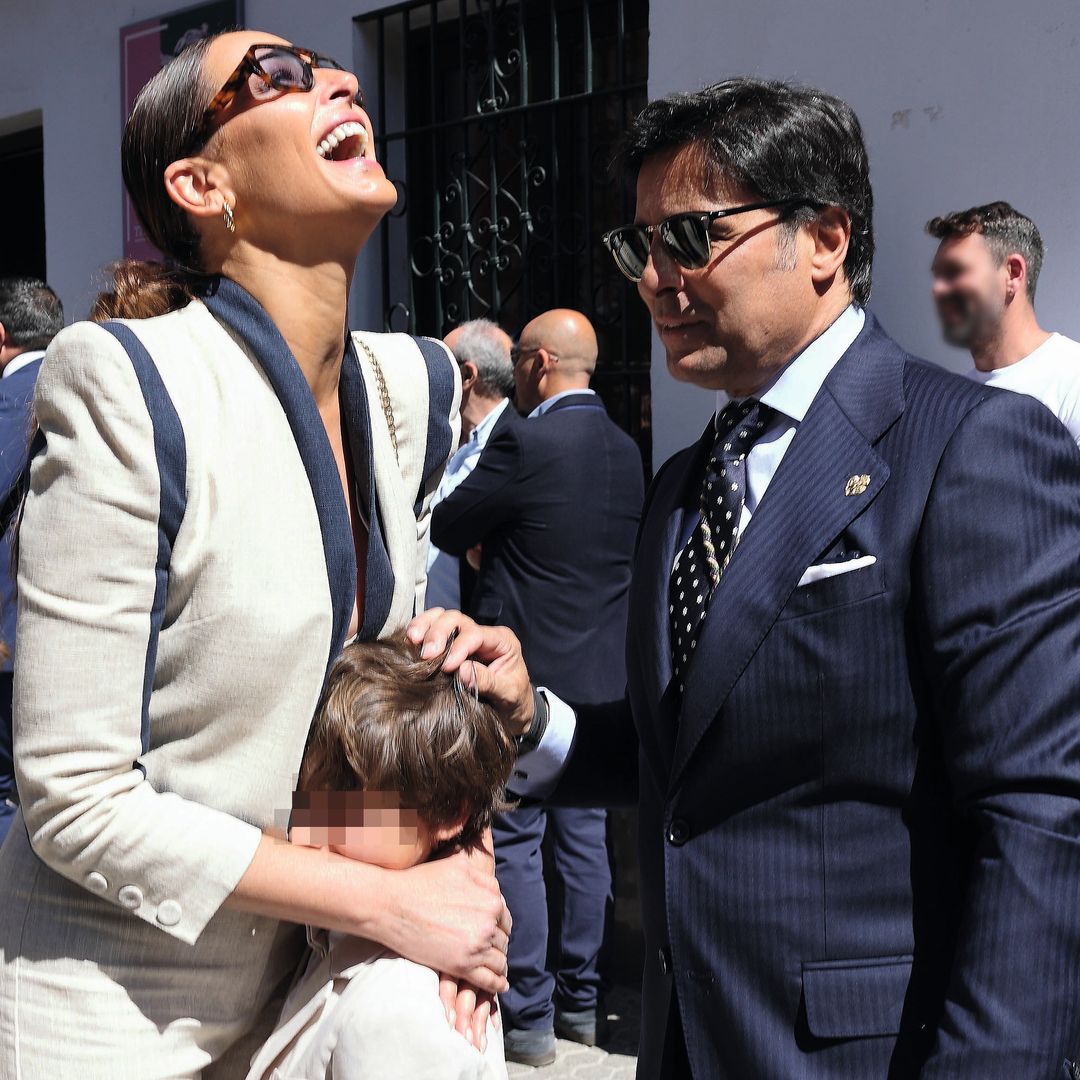 Eva González y Fran Rivera en la Semana Santa de Sevilla
