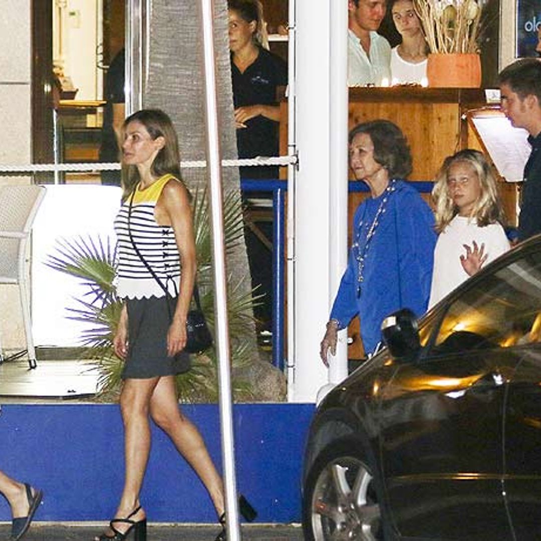 En exclusiva: Este es el restaurante elegido por los Reyes para su cena 'de verano' en familia