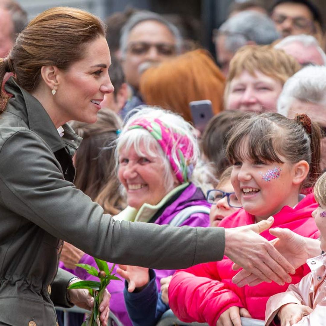 '¿Por qué no lleva un vestido de princesa como Elsa?' Así se lo explicó la duquesa de Cambridge a unas niñas