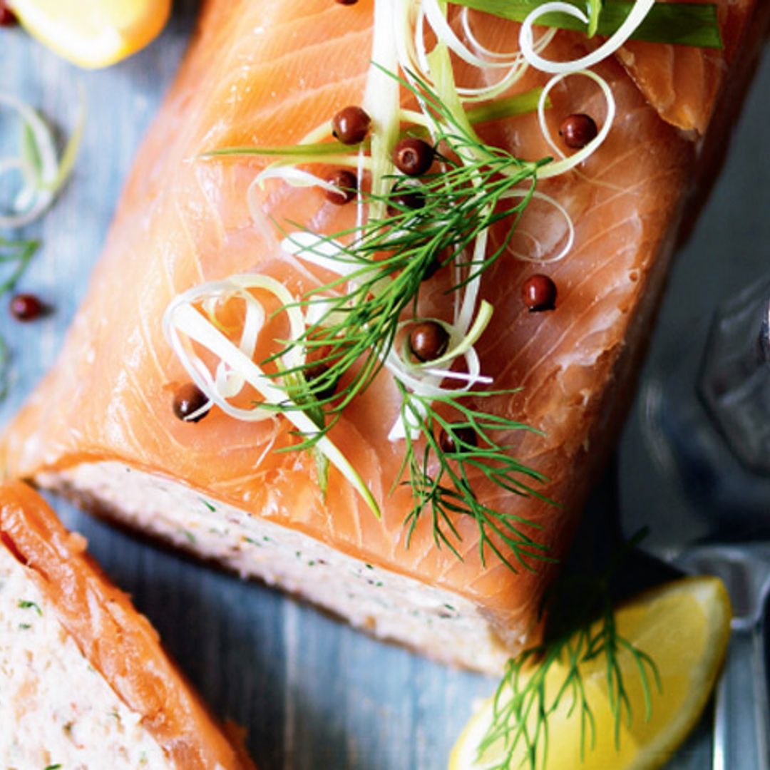 Terrina de salmón al eneldo