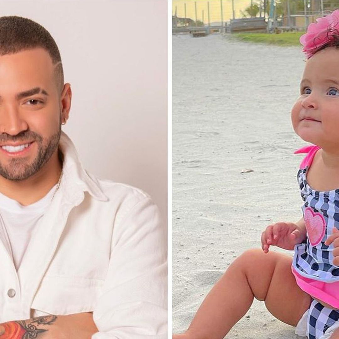 Nacho Mendoza y su divertida charla matutina con su bebé, Mya Michelle