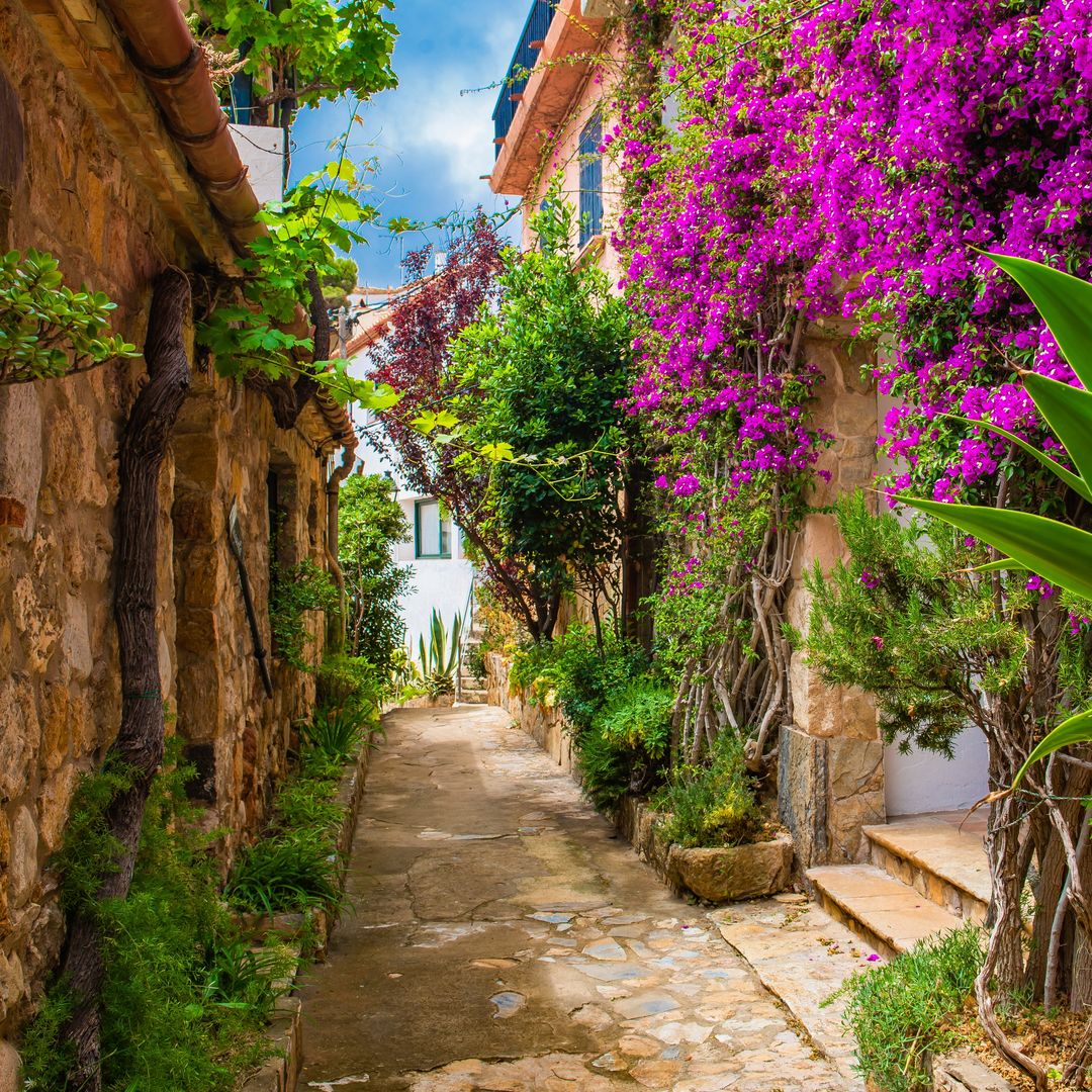 Casco histórico de Begur, Costa Brava, Girona