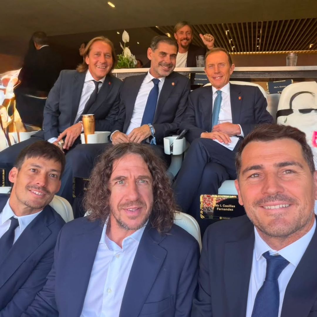 De Iker Casillas a Emilio Butragueño: las leyendas de la Roja se reúnen en México para apoyar a España