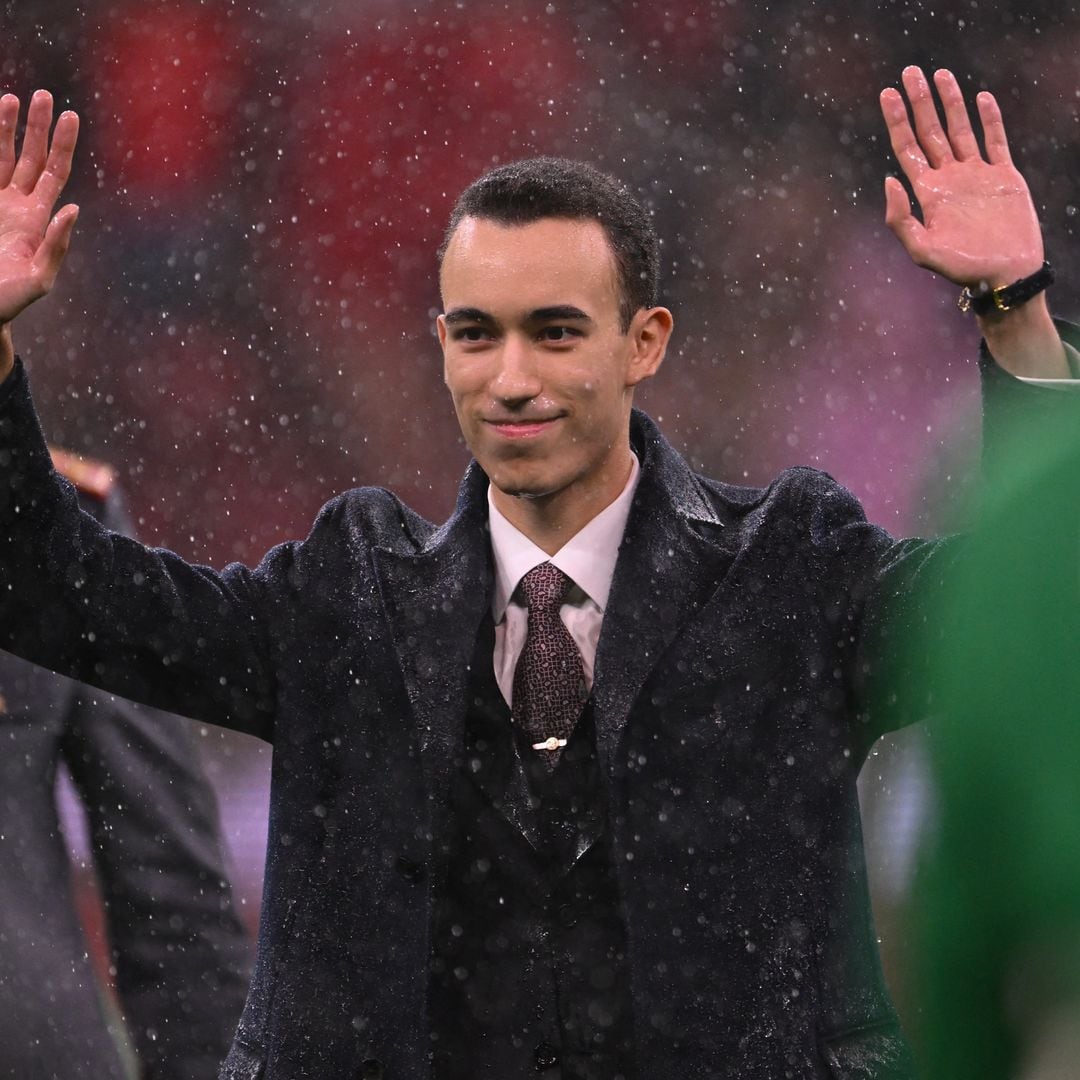 Las imágenes de Moulay Hassan de Marruecos en la Copa Africana de Naciones de las que todo el mundo habla