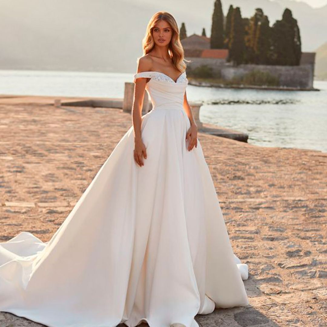 Los vestidos de novia repletos de detalles de Milla Nova son para impresionar